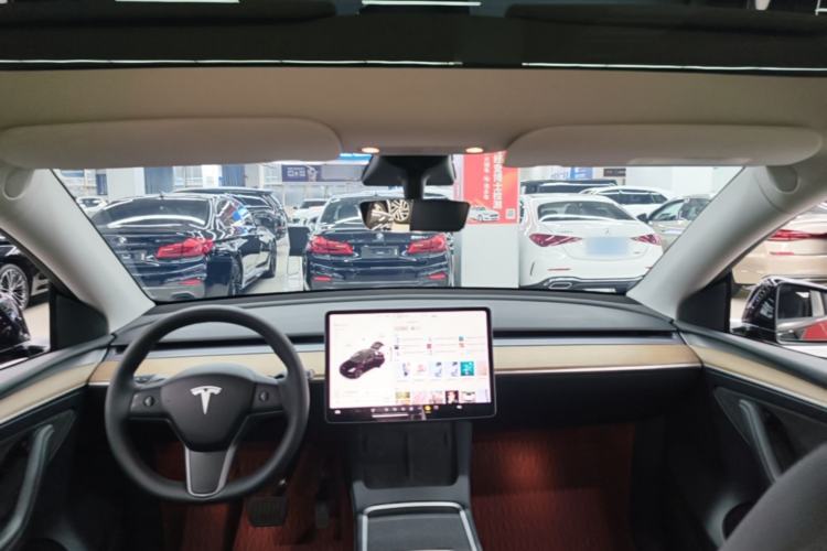Used Tesla Model Y 2021 Standard Range Rear-Wheel Drive Version Headliner