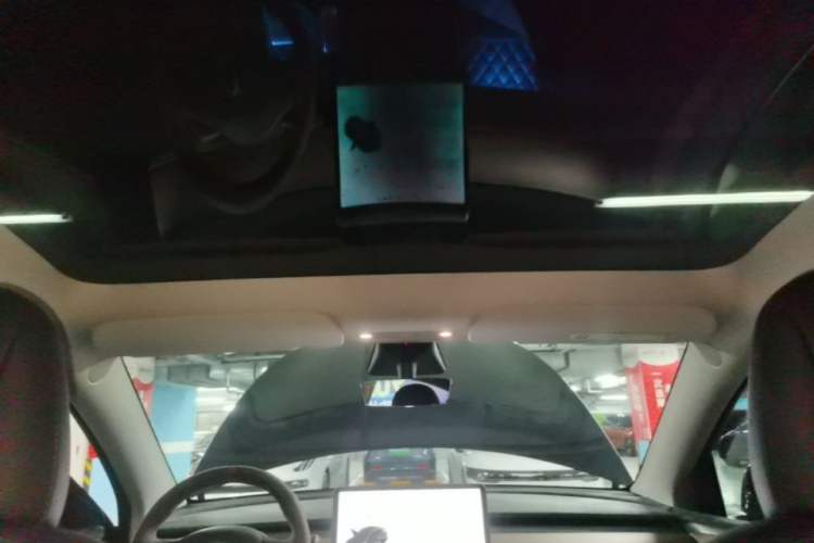 Used Tesla Model Y 2021 Long-Range All-Wheel-Drive Version Headliner