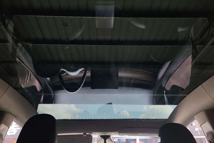 Used Tesla Model Y 2021 Standard Range Rear-Wheel Drive Version Headliner