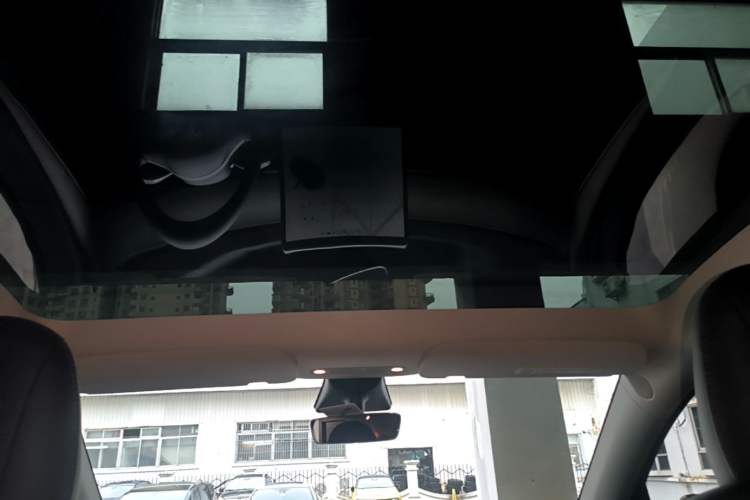 Used Tesla Model Y 2021 Standard Range Rear-Wheel Drive Version Headliner