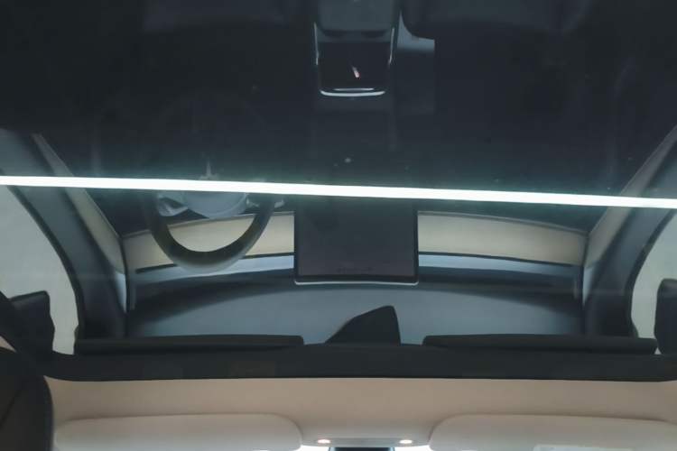 Used Tesla Model Y 2021 Standard Range Rear-Wheel Drive Version Headliner