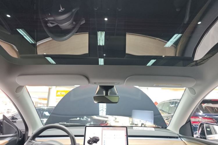 Used Tesla Model Y 2021 Standard Range Rear-Wheel Drive Version Headliner