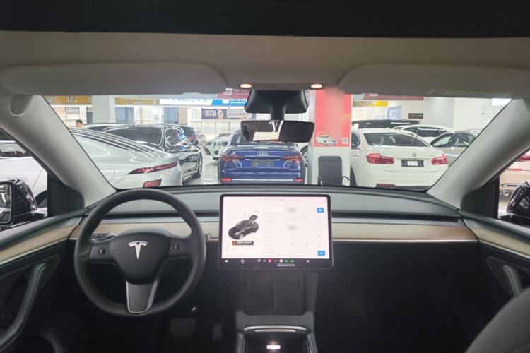 Used Tesla Model Y 2021 Long-Range All-Wheel-Drive Version Headliner