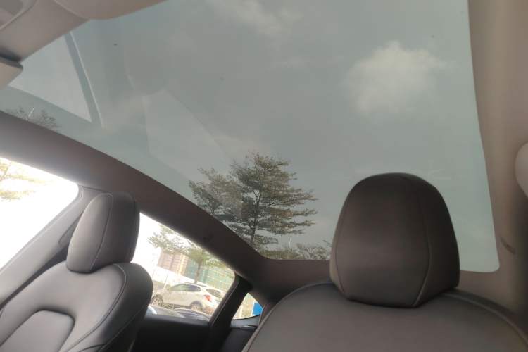 Used Tesla Model Y 2021 Standard Range Rear-Wheel Drive Version Headliner