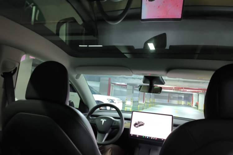 Used Tesla Model Y 2021 Long-Range All-Wheel-Drive Version Headliner
