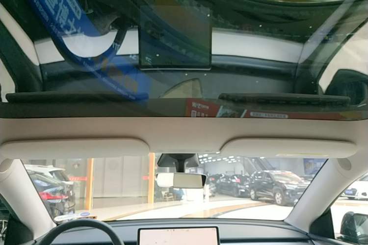 Used Tesla Model Y 2021 Standard Range Rear-Wheel Drive Version Headliner