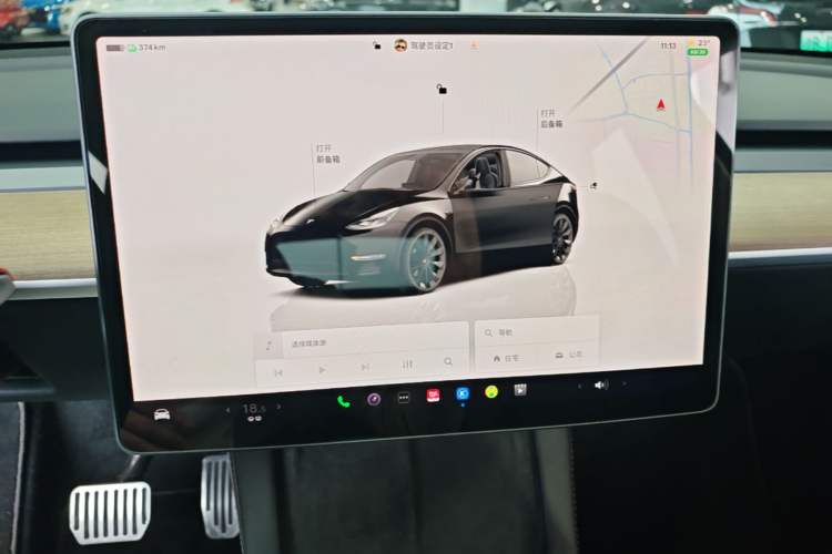 Used Tesla Model Y 2021 Revised Version 2 Long-Range All-Wheel-Drive Edition Instrument Cluster