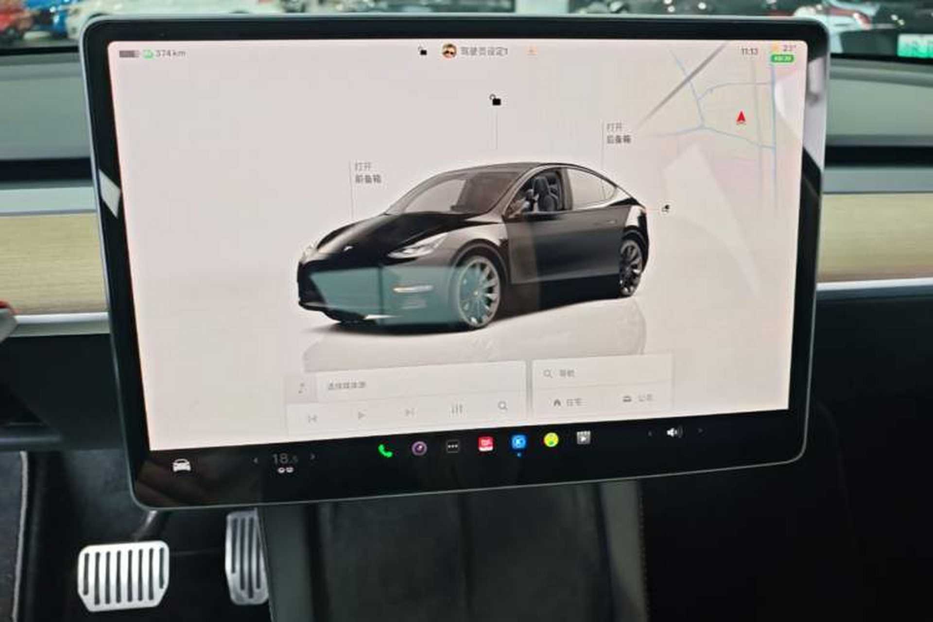 Used Tesla Model Y 2021 Revised Version 2 Long-Range All-Wheel-Drive Edition Instrument Cluster