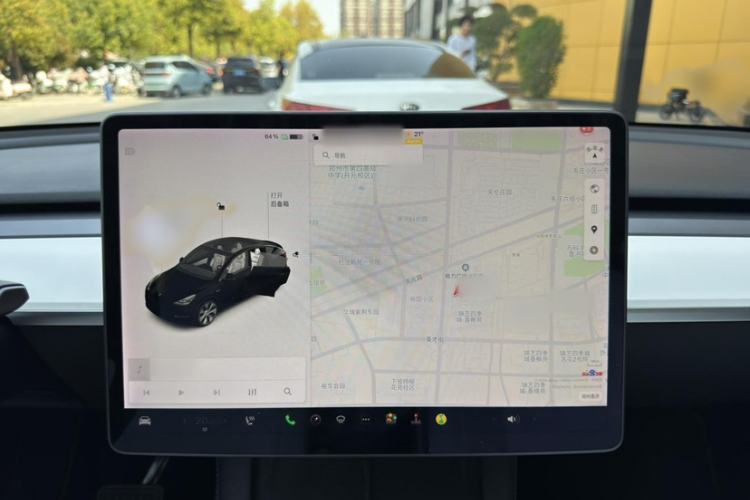 Used Tesla Model Y 2021 Long-Range All-Wheel-Drive Version Instrument Cluster