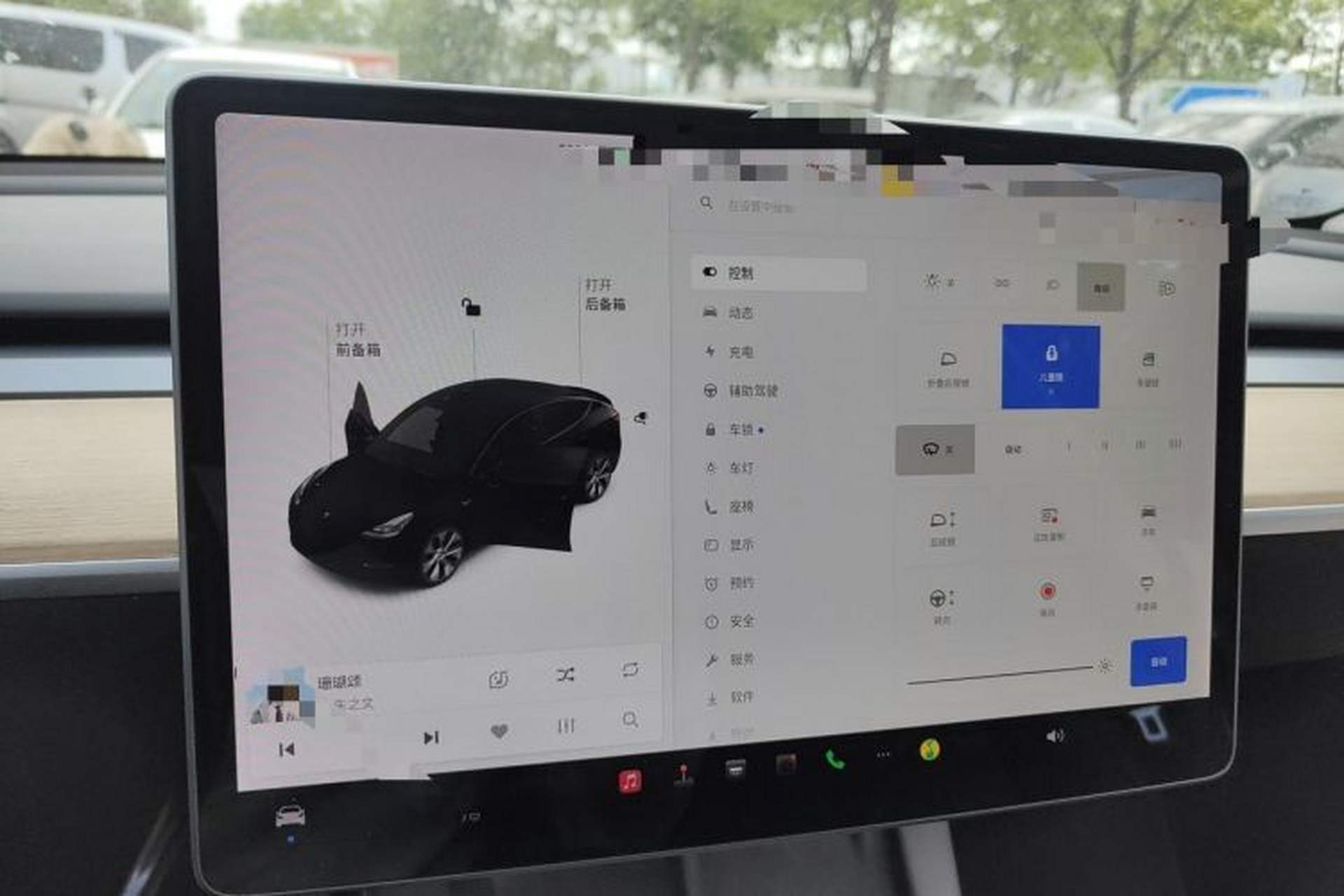 Used Tesla Model Y 2021 Standard Range Rear-Wheel Drive Version Instrument Cluster