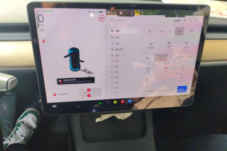 Used Tesla Model Y 2021 Standard Range Rear-Wheel Drive Version Instrument Cluster