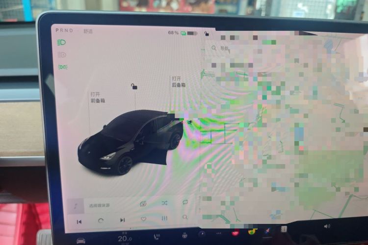 Used Tesla Model Y 2021 Long-Range All-Wheel-Drive Version 3D7 Instrument Cluster