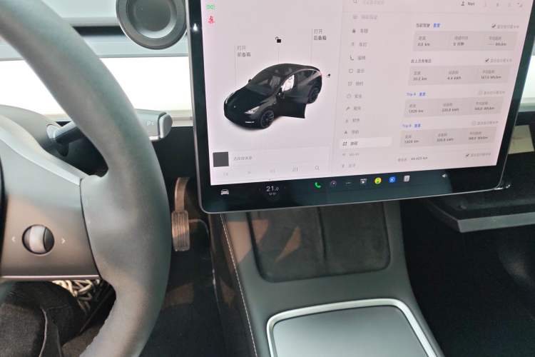 Used Tesla Model Y 2021 Long-Range All-Wheel-Drive Version 3D7 Instrument Cluster