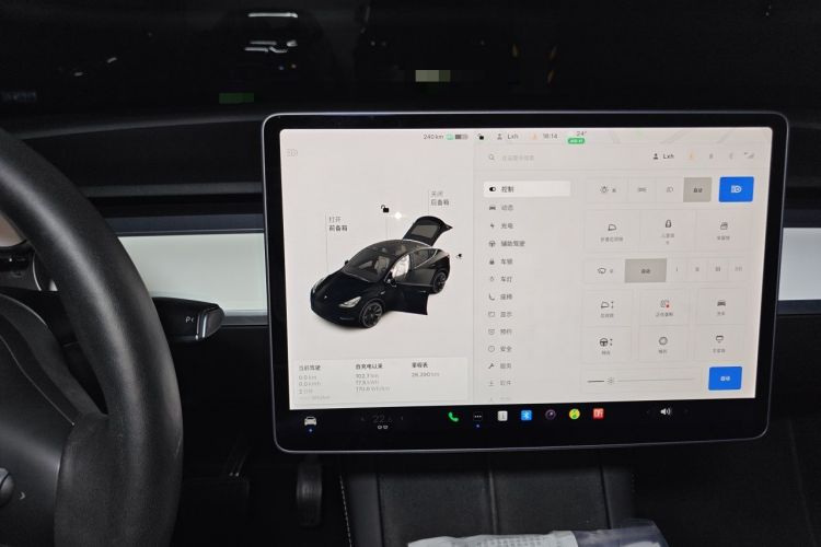 Used Tesla Model Y 2021 Long-Range All-Wheel-Drive Version Instrument Cluster