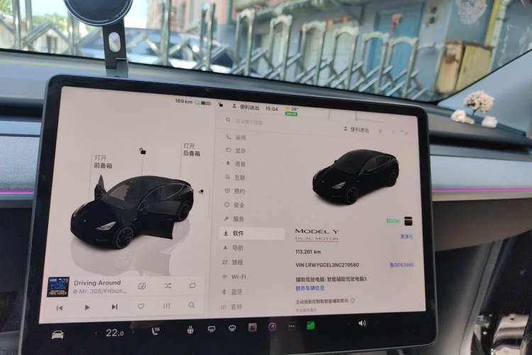 Used Tesla Model Y 2021 Performance High-Performance All-Wheel-Drive Version Instrument Cluster