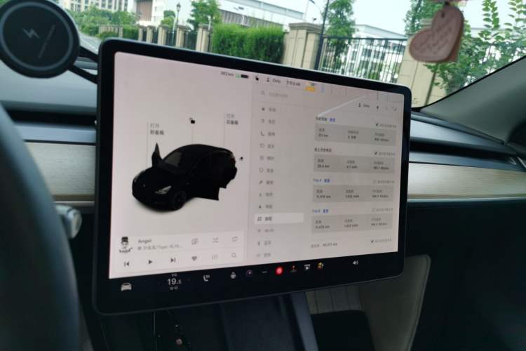 Used Tesla Model Y 2021 Standard Range Rear-Wheel Drive Version Instrument Cluster