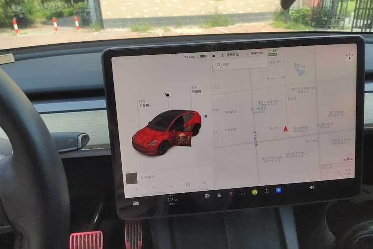 Used Tesla Model Y 2021 Standard Range Rear-Wheel Drive Version Instrument Cluster