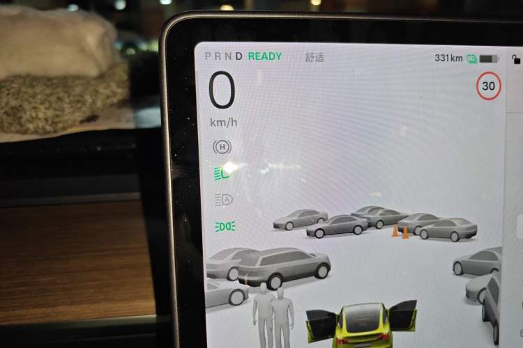 Used Tesla Model Y 2021 Long-Range All-Wheel-Drive Version Instrument Cluster