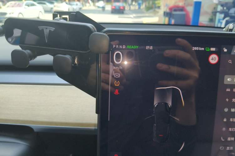 Used Tesla Model Y 2021 Standard Range Rear-Wheel Drive Version Instrument Cluster