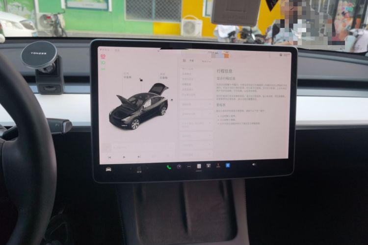 Used Tesla Model Y 2021 Standard Range Rear-Wheel Drive Version Instrument Cluster