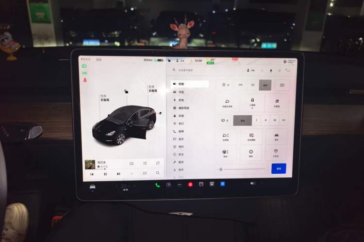 Used Tesla Model Y 2021 Standard Range Rear-Wheel Drive Version Instrument Cluster