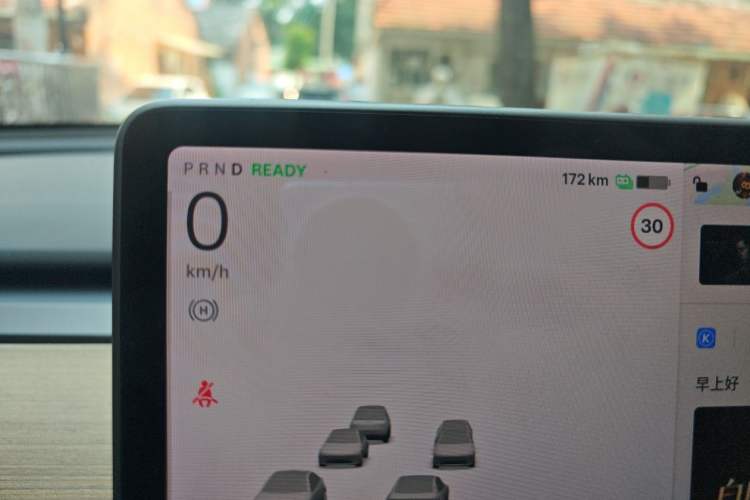 Used Tesla Model Y 2021 Standard Range Rear-Wheel Drive Version Instrument Cluster