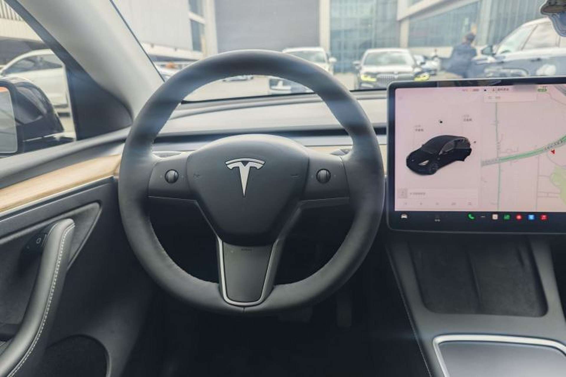 Used Tesla Model Y 2021 Long-Range All-Wheel-Drive Version 3D7 Interior 1