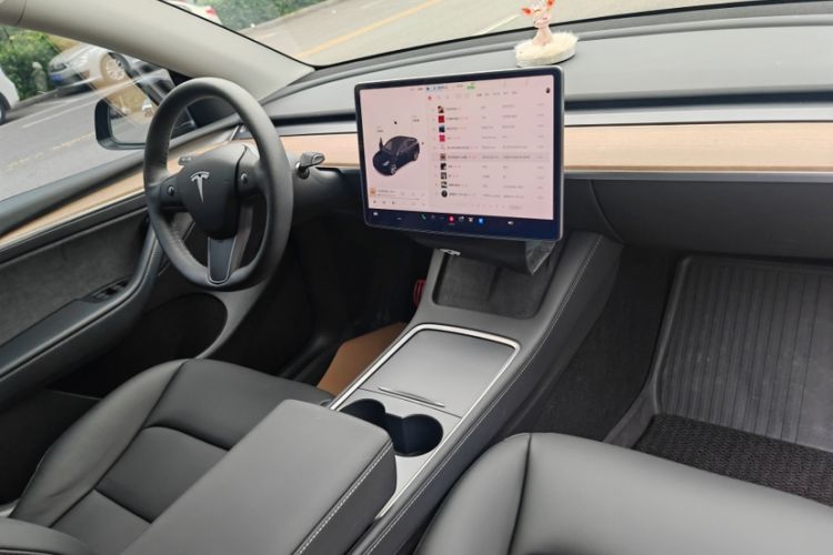 Used Tesla Model Y 2021 Standard Range Rear-Wheel Drive Version Interior 2