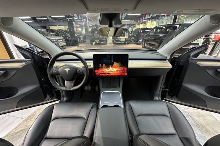 Used Tesla Model Y 2021 Standard Range Rear-Wheel Drive Version Interior 2