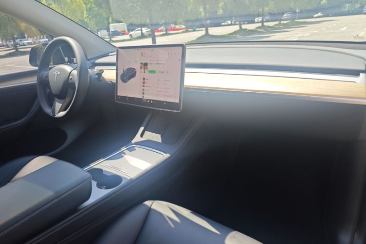 Used Tesla Model Y 2021 Standard Range Rear-Wheel Drive Version Interior 3