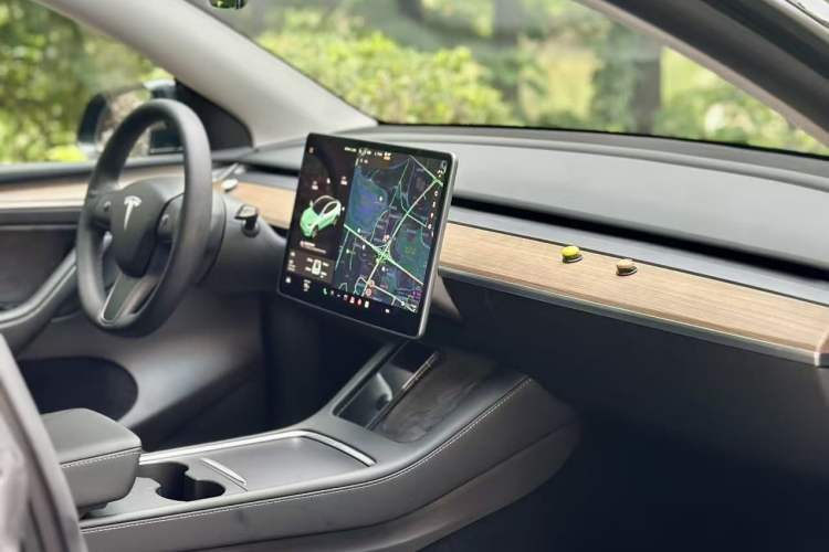 Used Tesla Model Y 2021 Standard Range Rear-Wheel Drive Version Interior 6