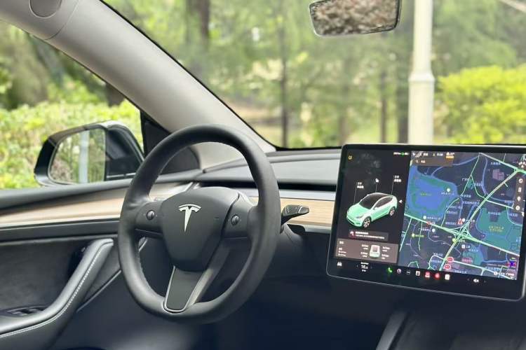 Used Tesla Model Y 2021 Standard Range Rear-Wheel Drive Version Interior 7