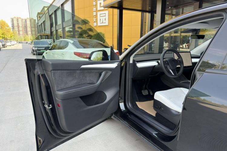 Used Tesla Model Y 2021 Long-Range All-Wheel-Drive Version Interior 9