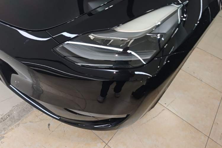 Used Tesla Model Y 2021 Standard Range Rear-Wheel Drive Version Left Front Headlight