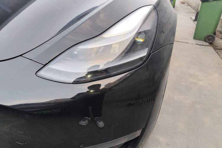 Used Tesla Model Y 2021 Long-Range All-Wheel-Drive Version 3D7 Left Front Headlight