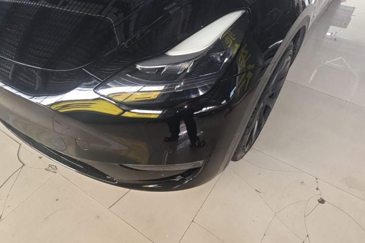 Used Tesla Model Y 2021 Standard Range Rear-Wheel Drive Version Left Front Headlight