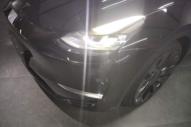 Used Tesla Model Y 2021 Performance High-Performance All-Wheel-Drive Version Left Front Headlight