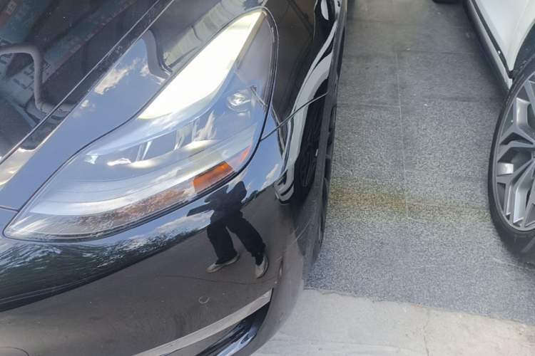 Used Tesla Model Y 2021 Long-Range All-Wheel-Drive Version Left Front Headlight