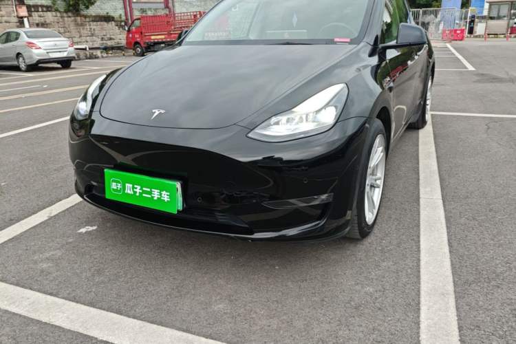 Used Tesla Model Y 2021 Standard Range Rear-Wheel Drive Version Left Front Headlight