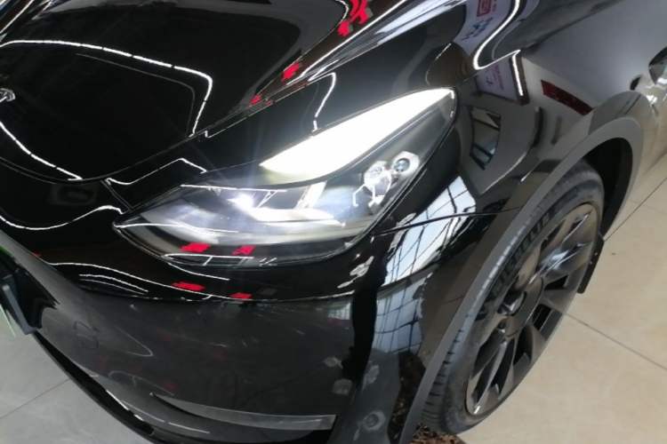 Used Tesla Model Y 2021 Long-Range All-Wheel-Drive Version 3D7 Left Front Headlight
