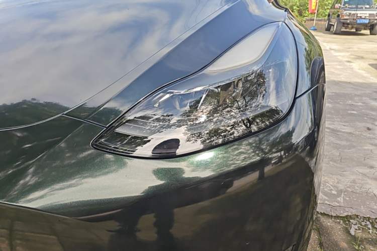 Used Tesla Model Y 2021 Standard Range Rear-Wheel Drive Version Left Front Headlight