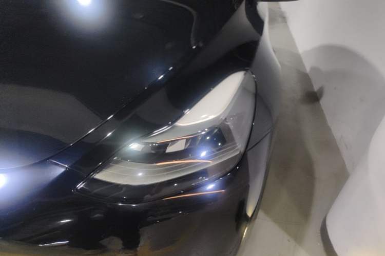 Used Tesla Model Y 2021 Performance High-Performance All-Wheel-Drive Version Left Front Headlight