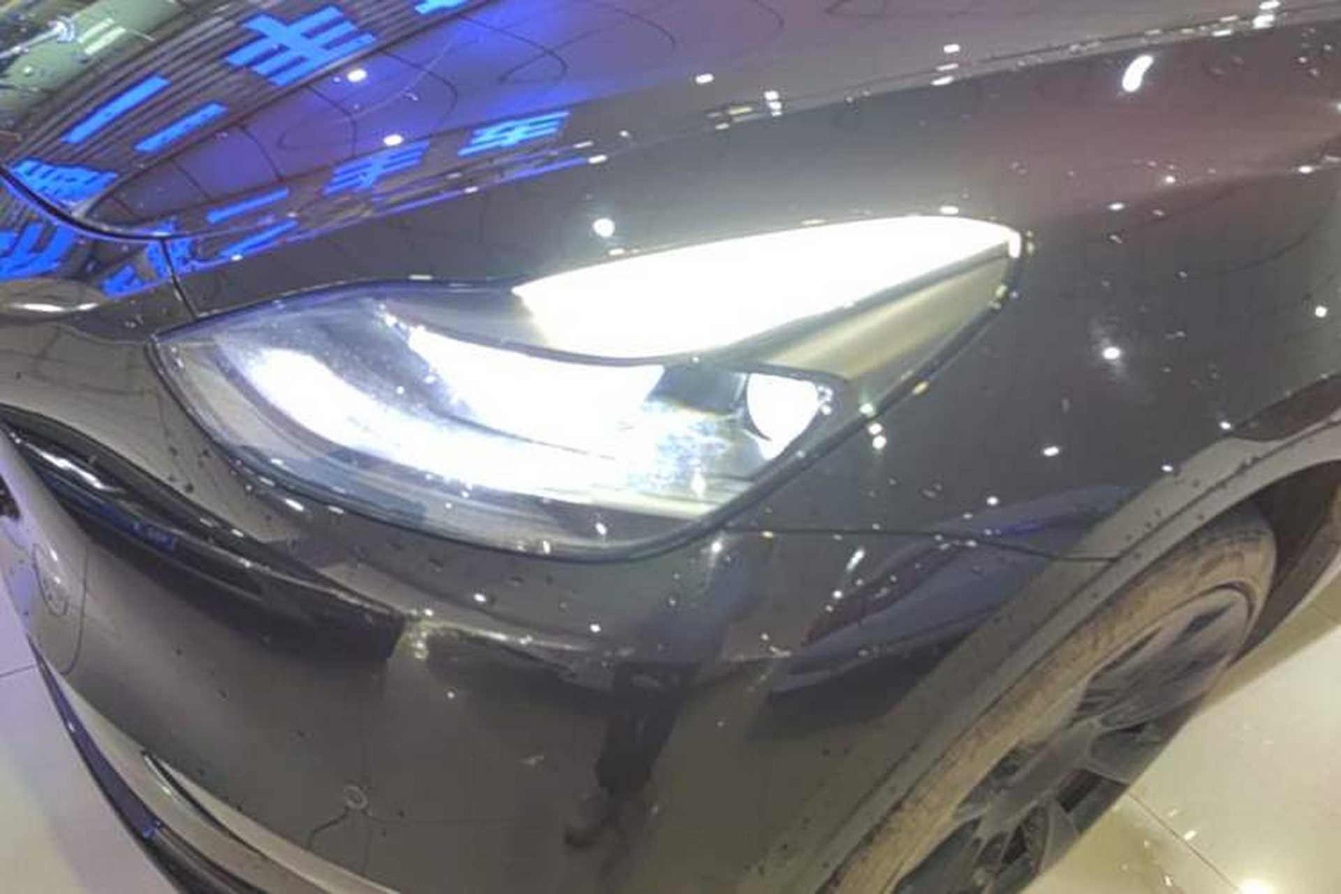 Used Tesla Model Y 2021 Standard Range Rear-Wheel Drive Version Left Front Headlight