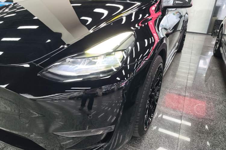 Used Tesla Model Y 2021 Performance High-Performance All-Wheel-Drive Version Left Front Headlight