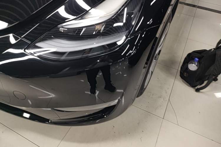 Used Tesla Model Y 2021 Standard Range Rear-Wheel Drive Version Left Front Headlight