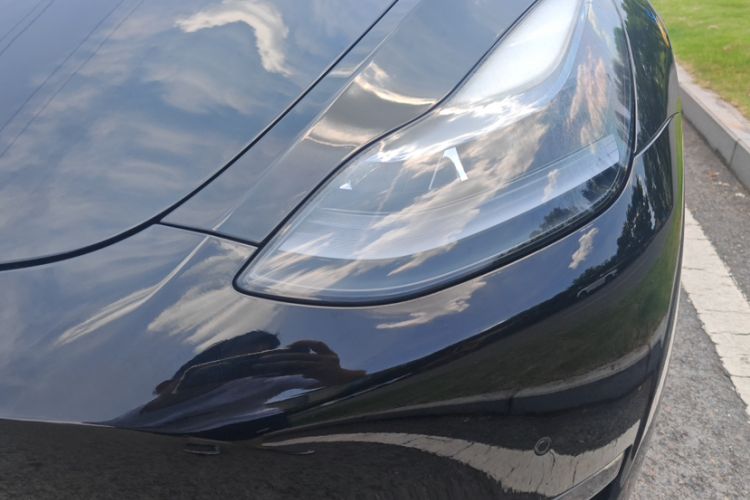 Used Tesla Model Y 2021 Standard Range Rear-Wheel Drive Version Left Front Headlight