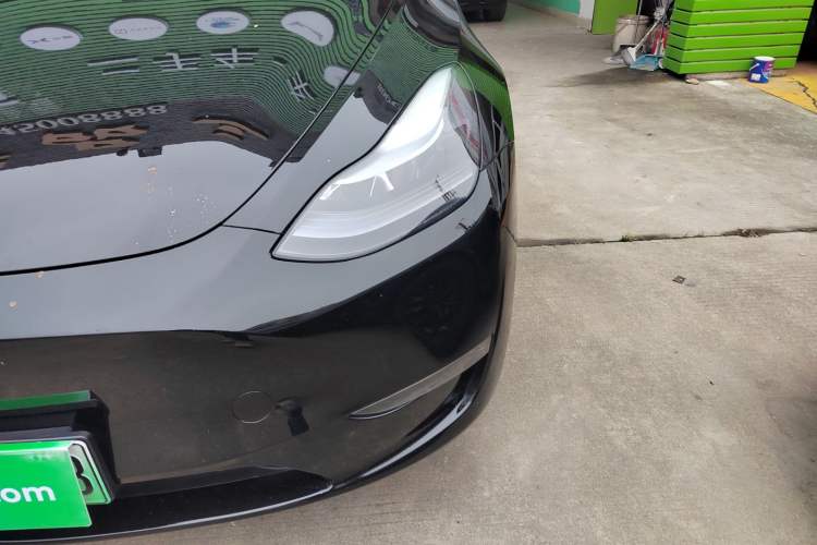 Used Tesla Model Y 2021 Standard Range Rear-Wheel Drive Version Left Front Headlight
