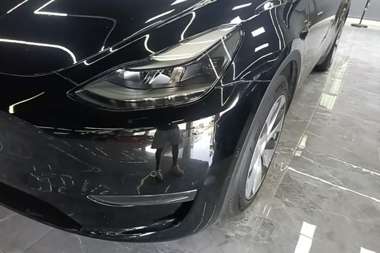Used Tesla Model Y 2021 Standard Range Rear-Wheel Drive Version Left Front Headlight