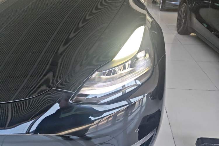 Used Tesla Model Y 2021 Revised Version 2 Long-Range All-Wheel-Drive Edition Left Front Headlight
