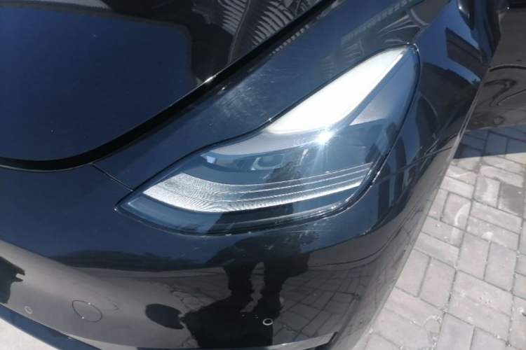 Used Tesla Model Y 2021 Revised Version 2 Long-Range All-Wheel-Drive Edition Left Front Headlight